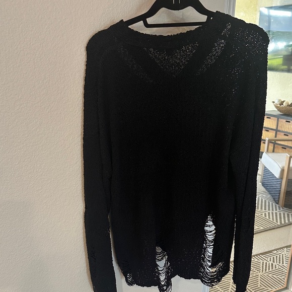 Fate Midnight Black Crew Neck Sweater - Picture 2 of 4